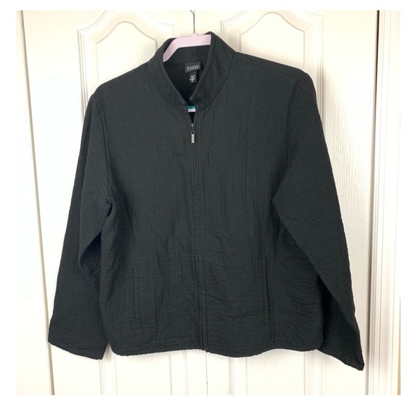 Eileen Fisher Jackets & Blazers - Eileen Fisher Black Utility Jacket